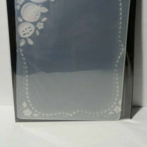 Darice Embossing Folder Citrus Border Scrapbook Paper Crafts Card Making - Picture 3 of 6